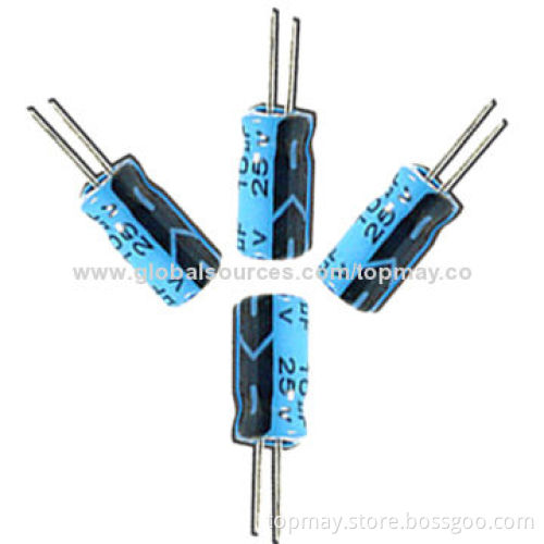 Aluminum Electrolytic Capacitors with ≤/±20% Capacitance Change, Used for VTRs/Cameras